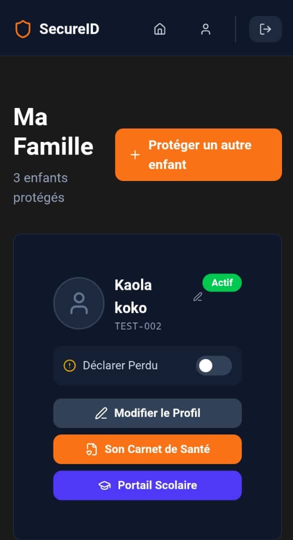 Accueil Dashboard - Vue d'ensemble